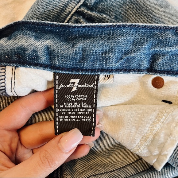 7’s Distressed Relaxed Skinny Jeans - Picture 4 of 4